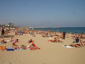 Playas en Barcelona