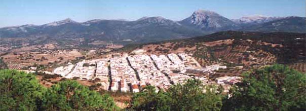 Blick auf Prado del Rey (Sierra de Cádiz)